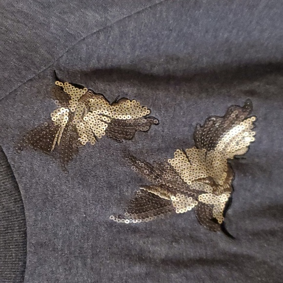 89th and Madison crew neck 1X hummingbird sweatshirt - Picture 2 of 4